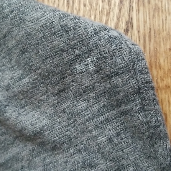 (S) Pink Blush Heathered Long Open Hooded Cardigan Cheetah Pockets Cozy Comfy - Picture 5 of 8